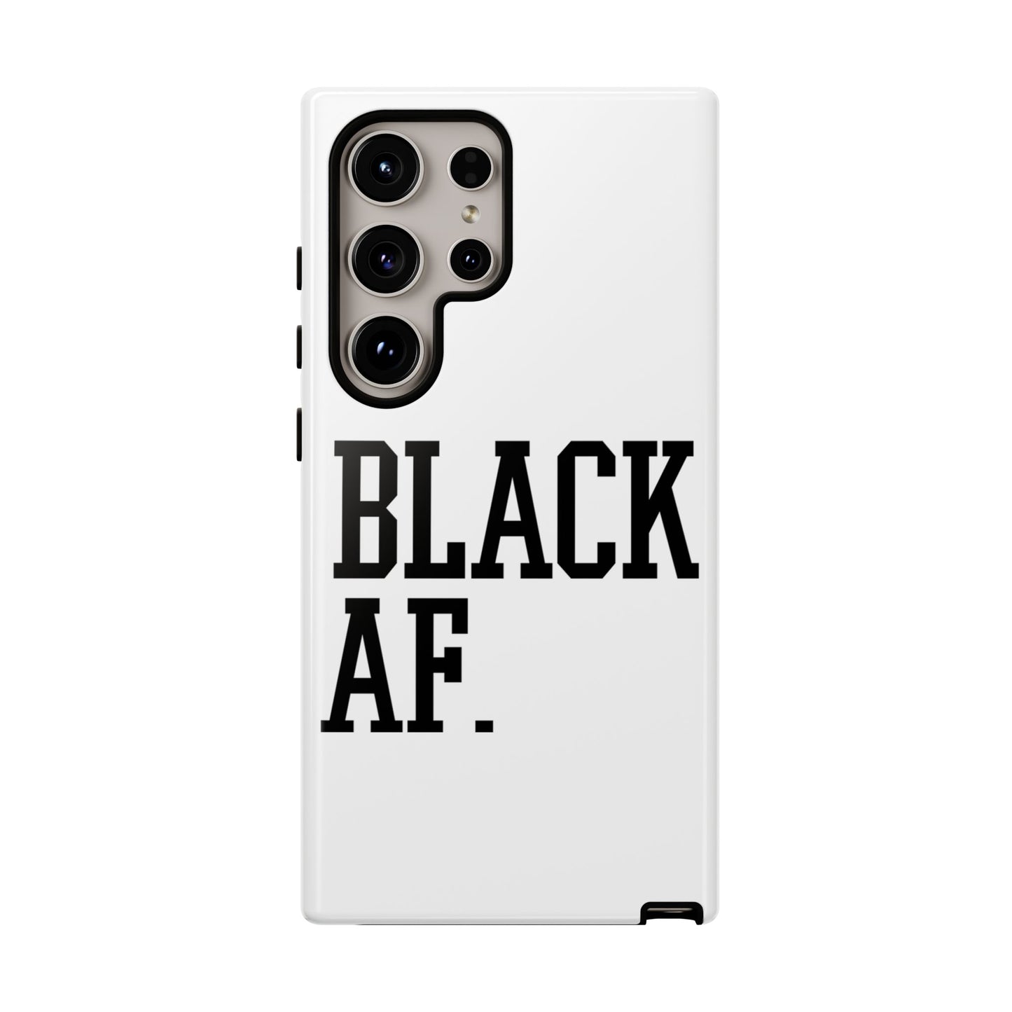 Black AF Phone Case | Bold Protective Case for iPhone & Android | Culture in Your Pocket